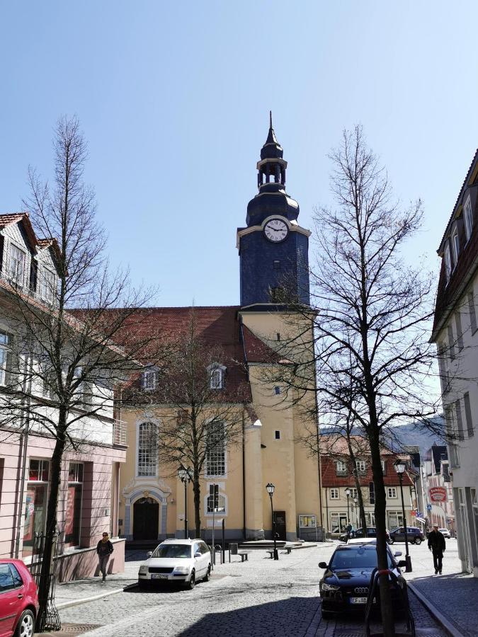 Bohnapartments Design Suite Am Markt - Vollausstattung - Wlan - Zentrum Ilmenau Esterno foto